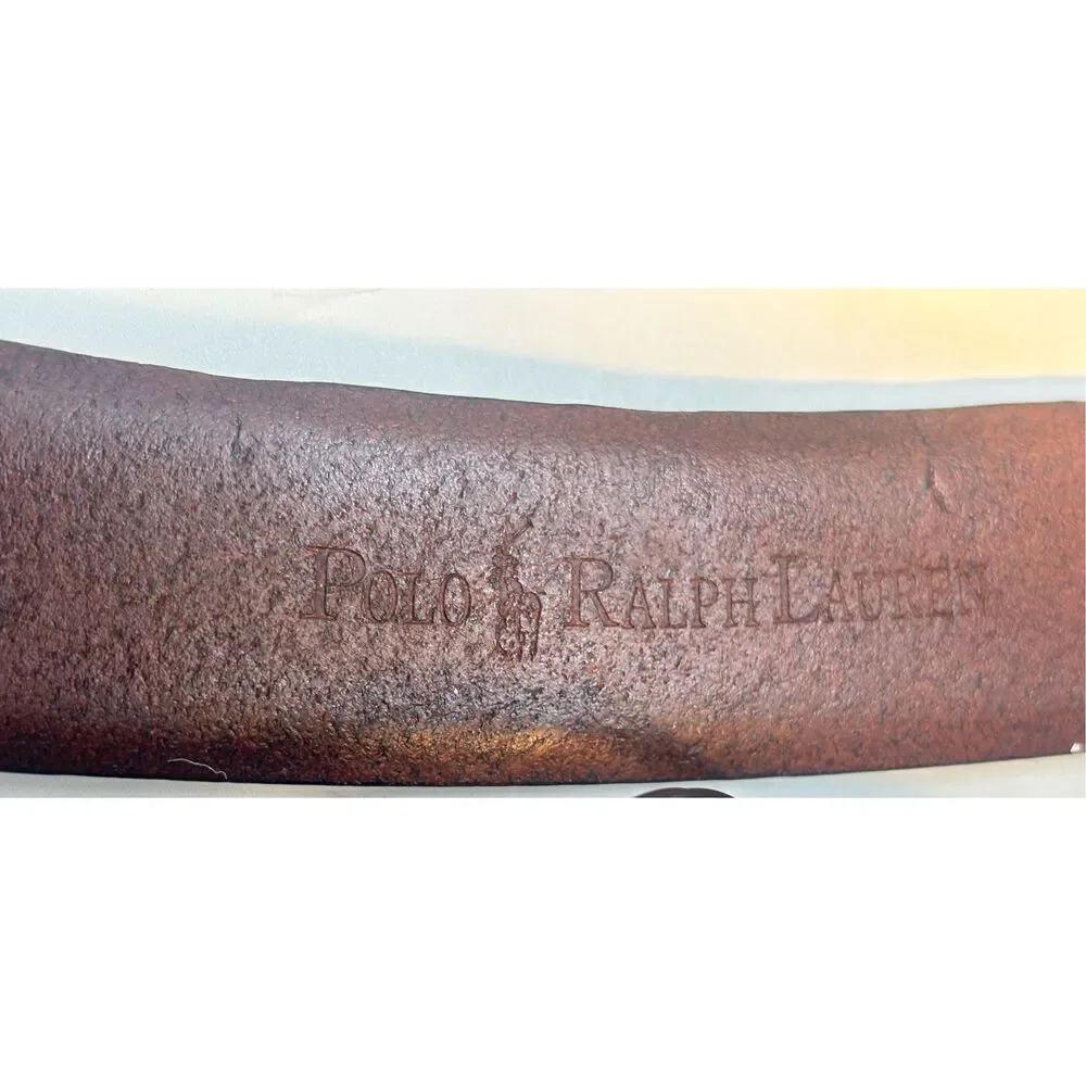 Ralph Lauren  Italian  leather belt size 40